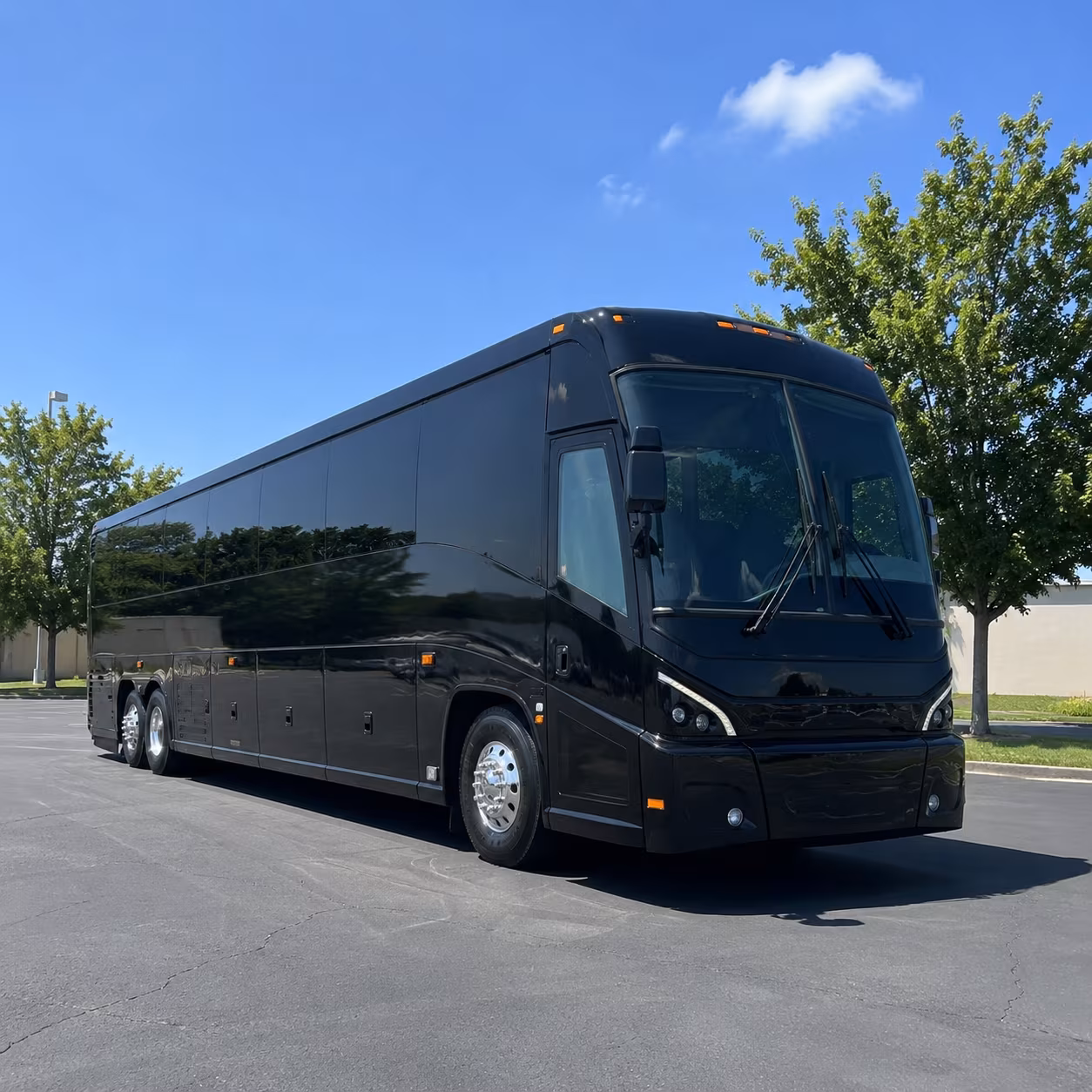 lubbock 56 passenger charter bus
