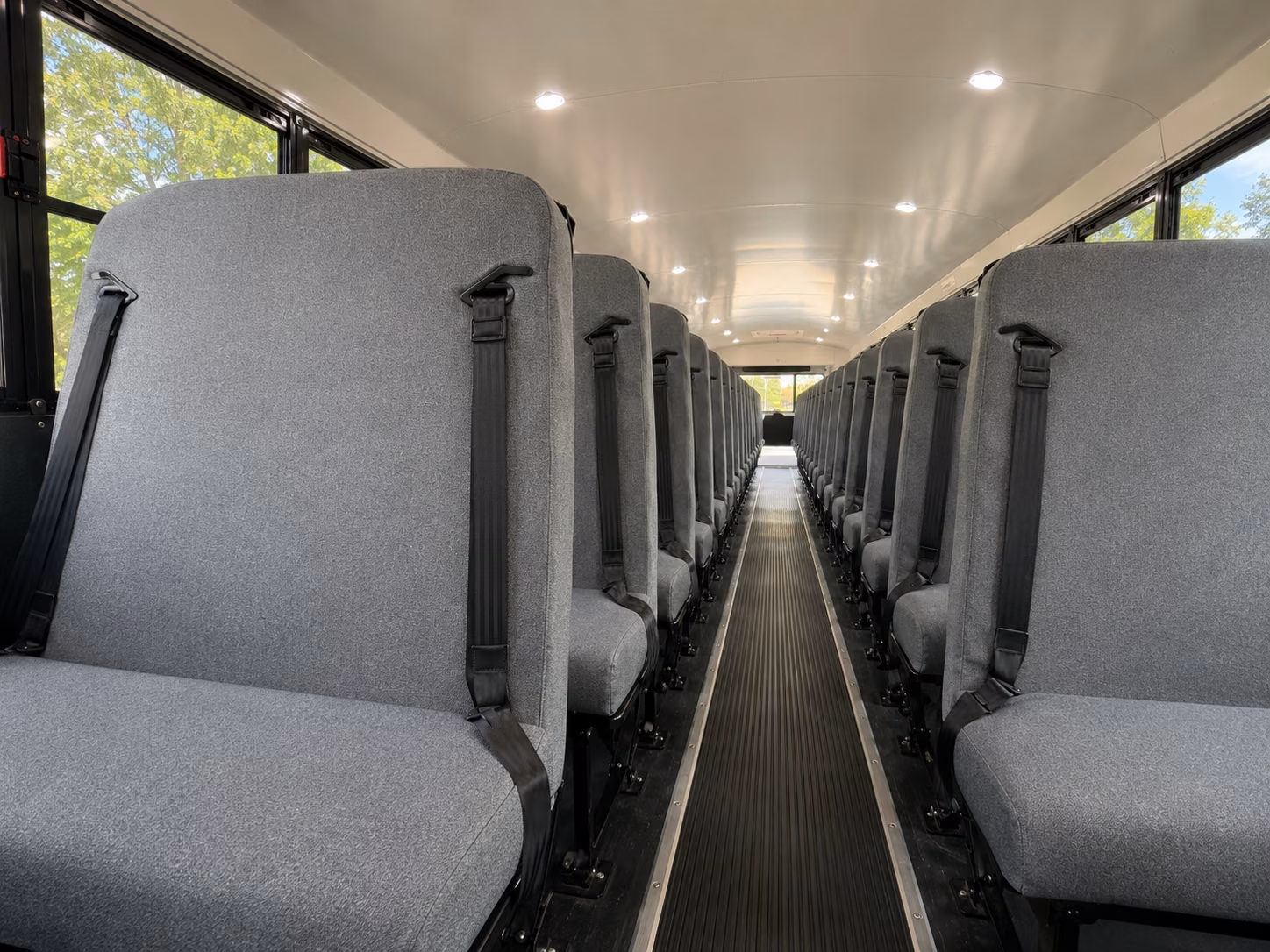 lubbock school bus inside
