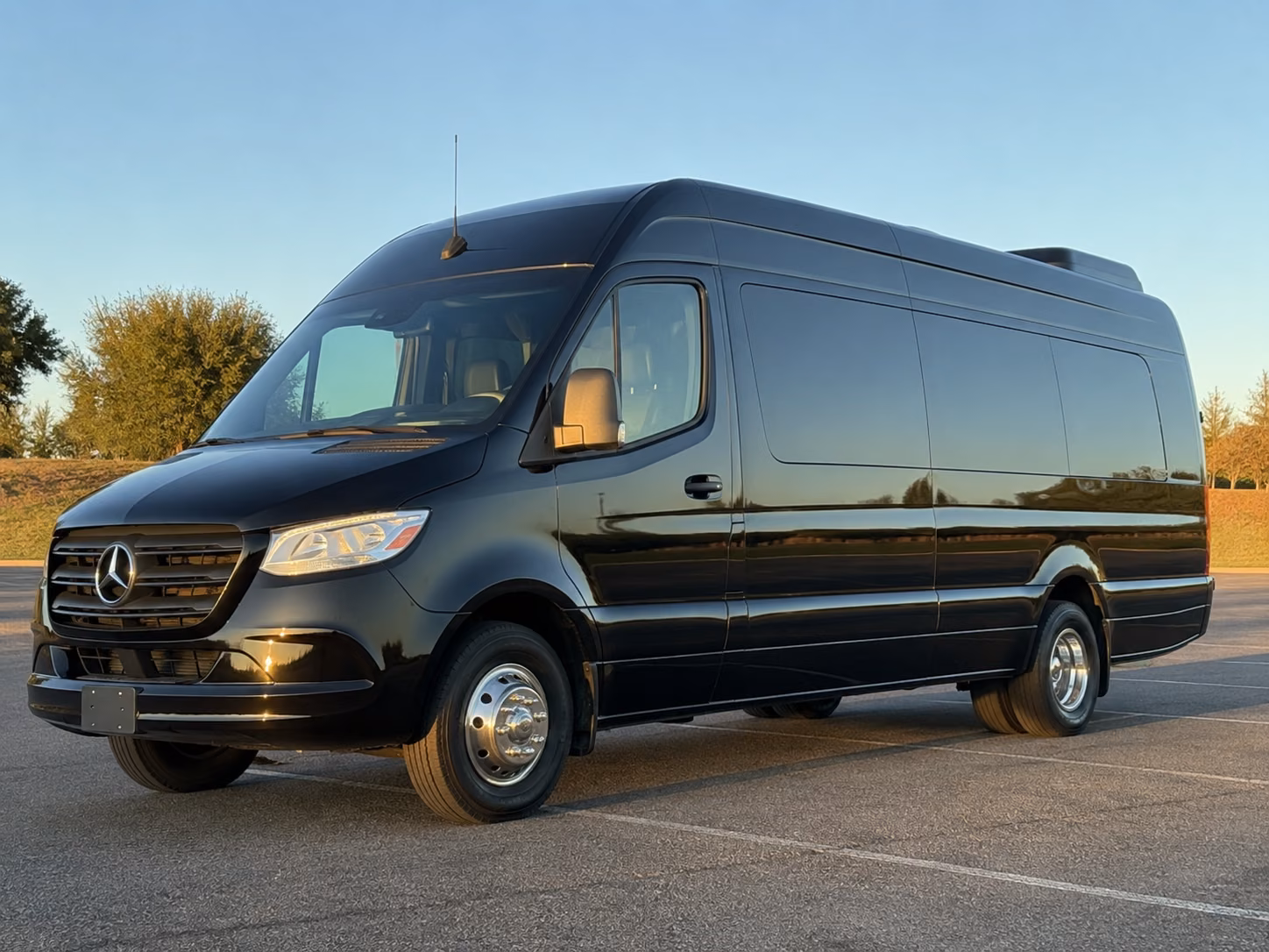 lubbock sprinter van with driver