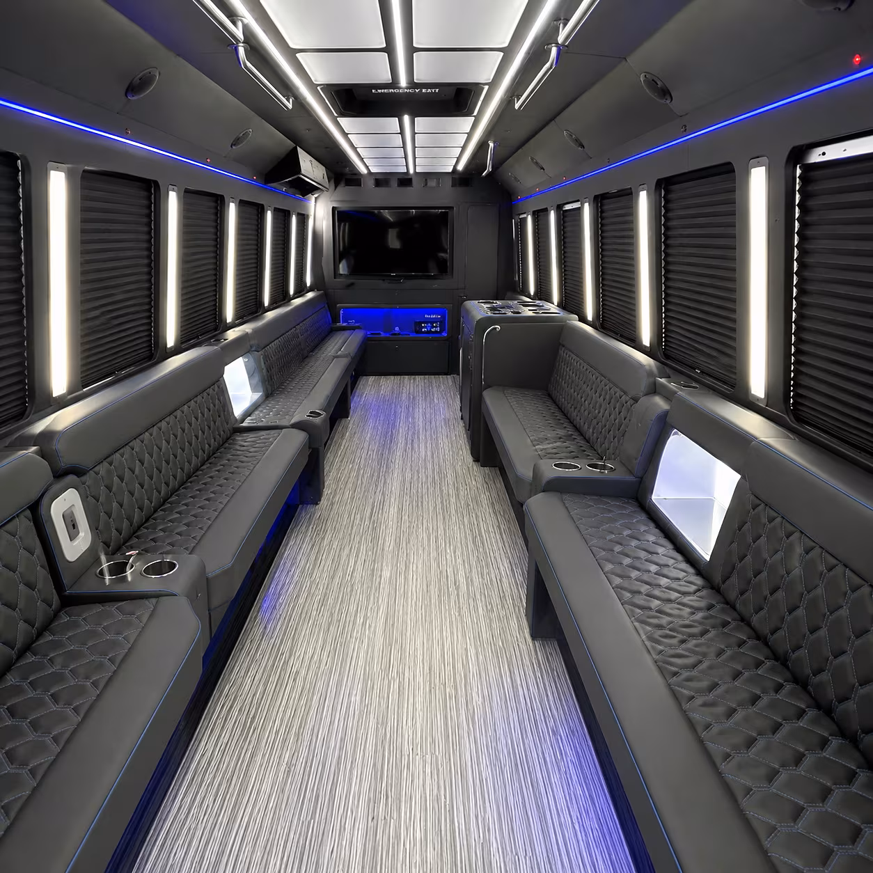 lubbock wedding party bus rental